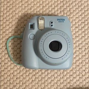 Fujifilm Instax Mini 8 Polaroid Camera Light Blue